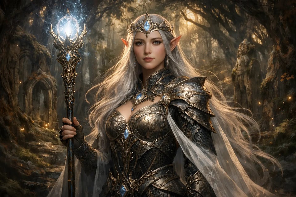 AI Fantasy Character Portrait