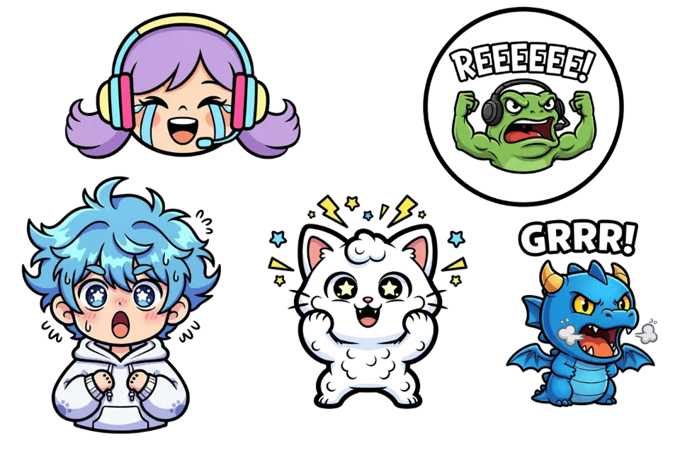 Crea reacciones divertidas para tu canal con la herramienta de creación de emotes de Twitch