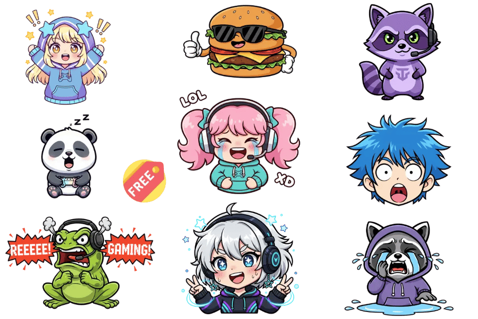 Convierte Ideas de Stream en Arte Personalizado con el Generador de Emotes de Twitch por IA Gratis Online