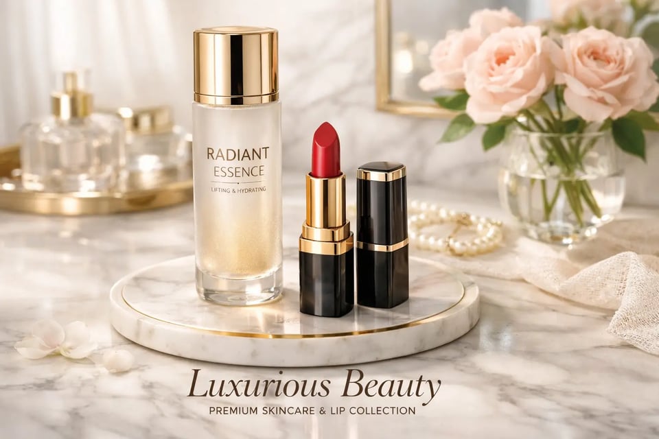 Beauty Product Ads for Skincare and Cosmetics Campaigns