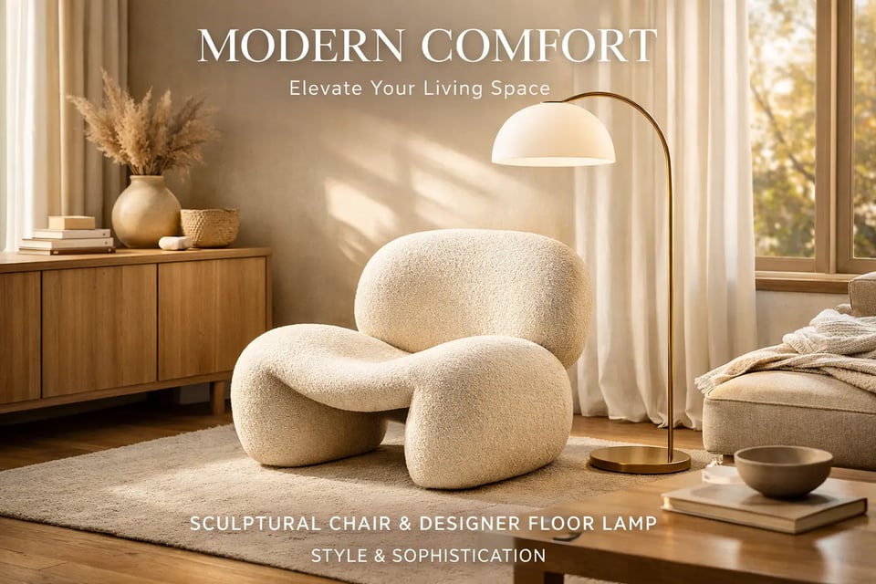 Home Decor Advertisements for Furniture and Interior Brands