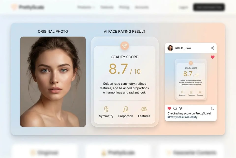 Pretty Scale Results for Fun Sharing and Social Trends