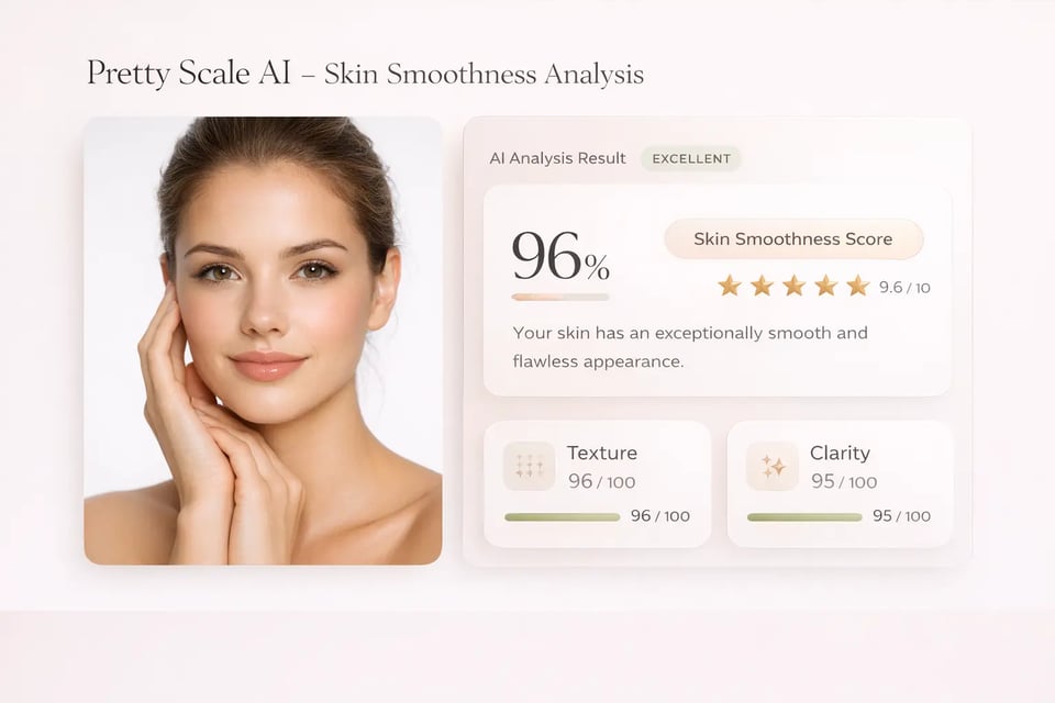 Skin Smoothness Check for Portrait Detail Review