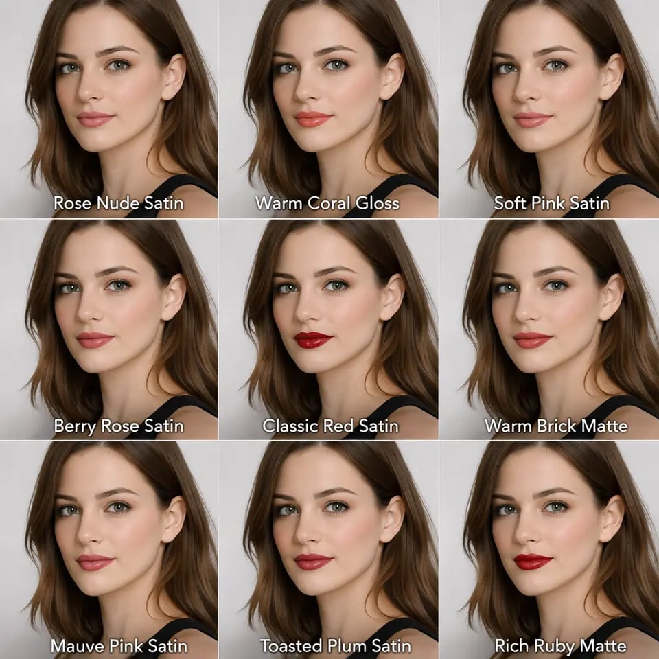 See More Than One Style with Lipstick Shade Finder