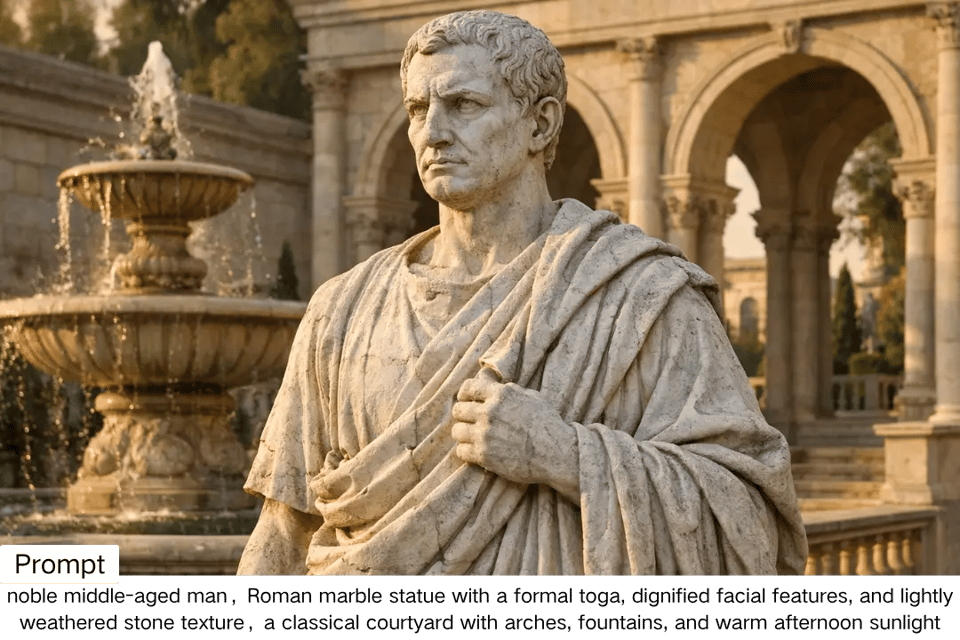 用 AI 雕像生成器将雕塑概念呈现出来