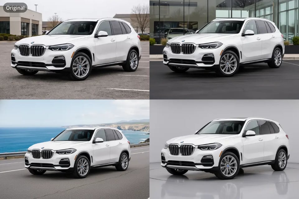 One-Click Background Replacement with AI Car Photo Editor