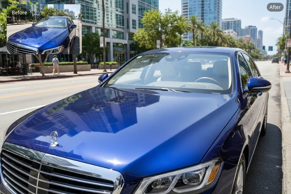 Reduced Reflections and Enhanced Paint