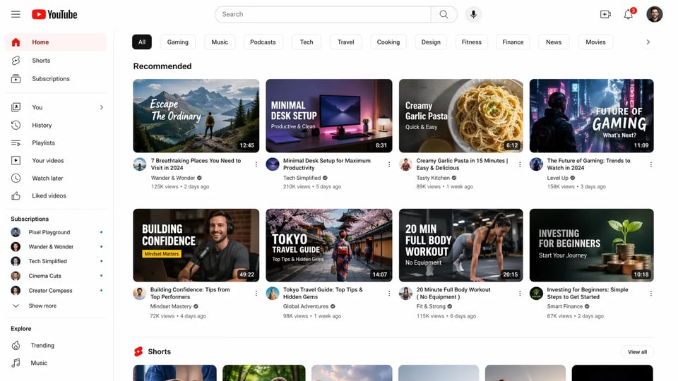 真实风格的界面设计图