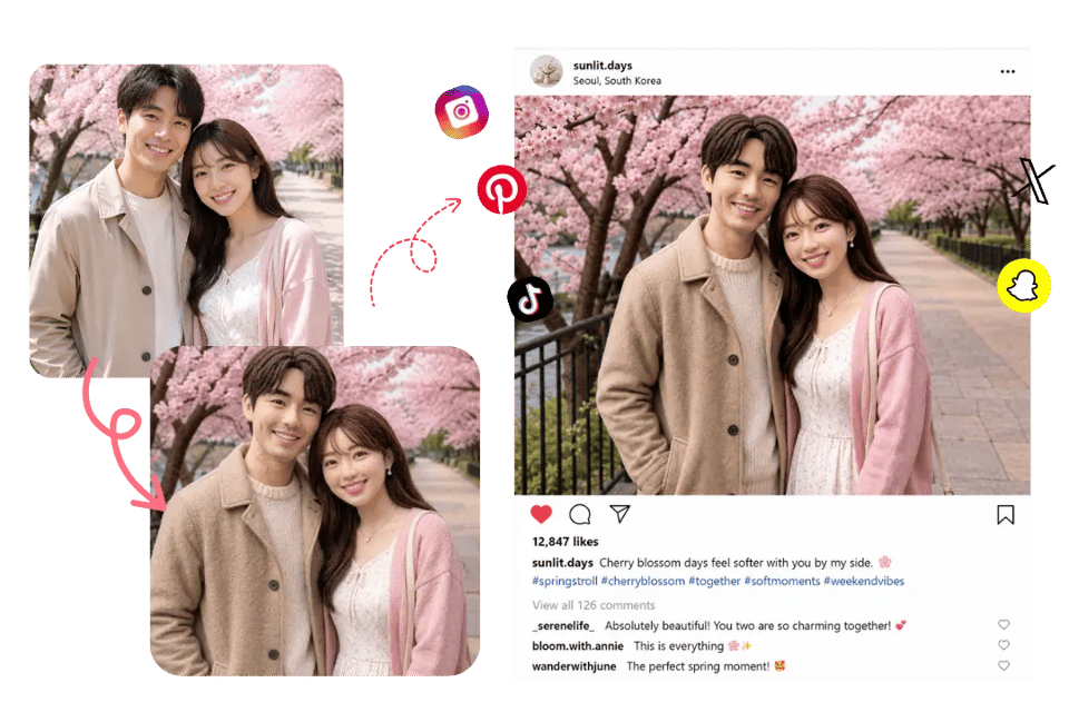 Imágenes de Perfil Adorables y Publicaciones que Detienen el Scroll con el Filtro de Muñecas en Felpa por IA