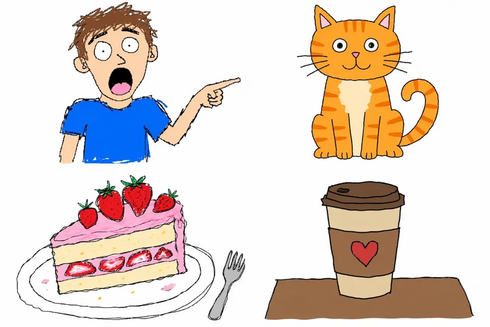 Scribblification That Simplifies Shapes, Lines, and Color
