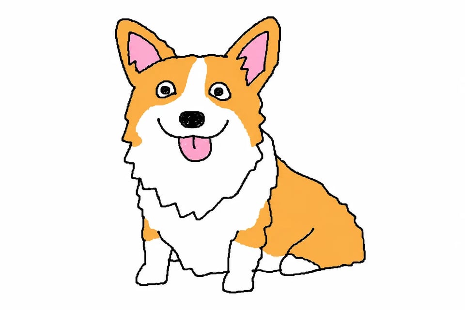 MsPaintify a Pet Photo into a Scribbly Doodle