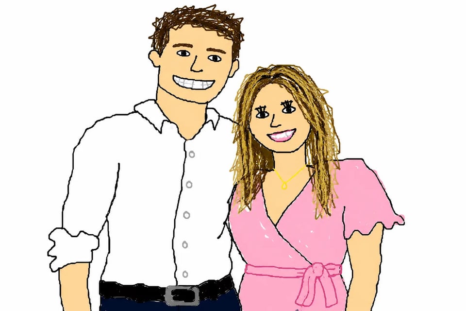 Create a GPT MS Paint Couple Redraw