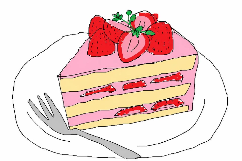 Redraw a Food Photo with AI MS Paint Generator Style