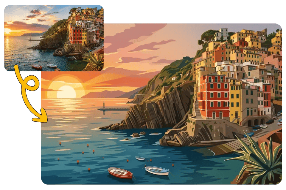 Transforma fotos en ilustraciones con estilo