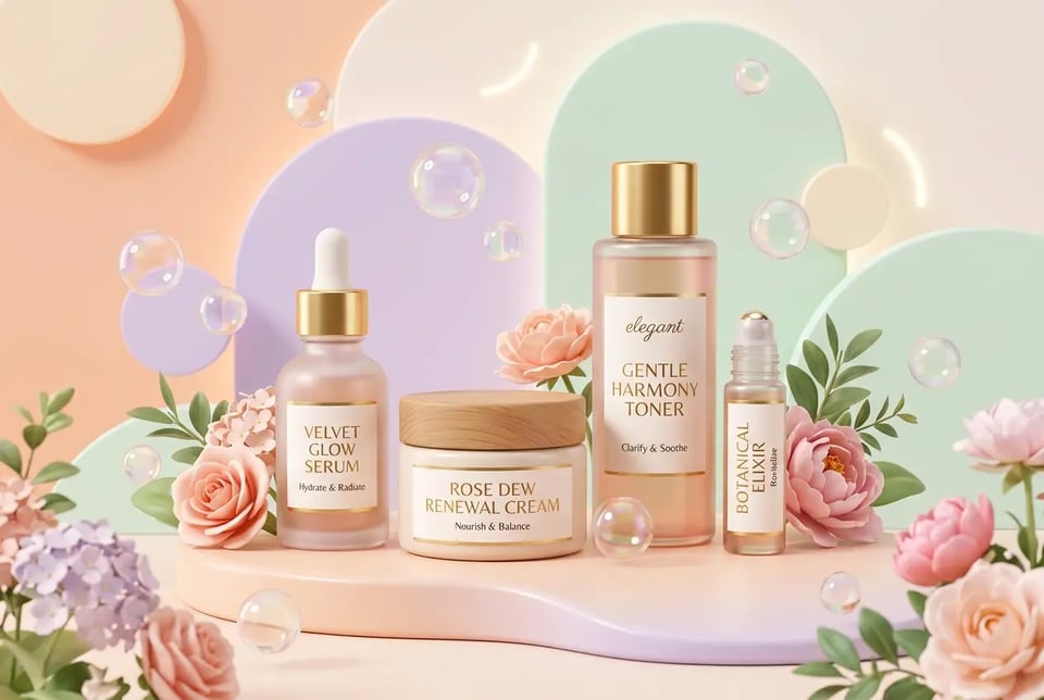 Ilustración 3D para visuales de productos y marketing