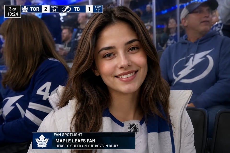 🏒 Hockey Arena Broadcast Screenshot