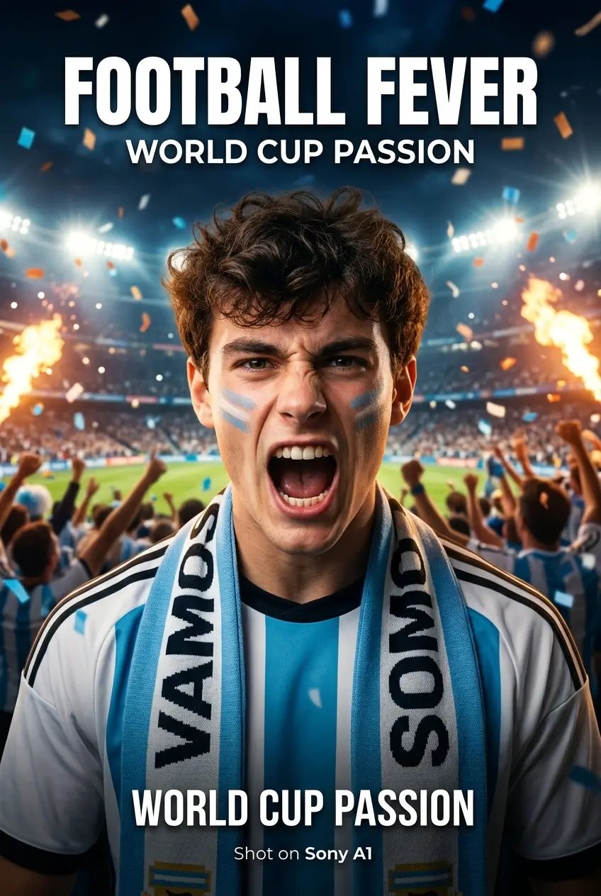 National Team Fan Poster