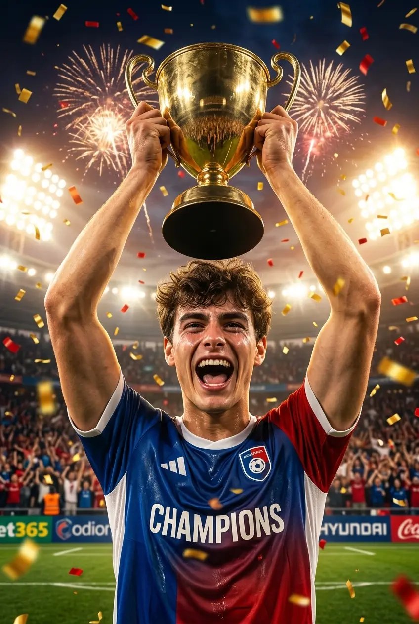 Trophy Celebration Poster