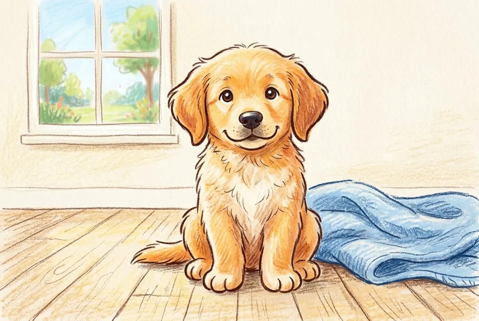 Crayon Pet Drawing